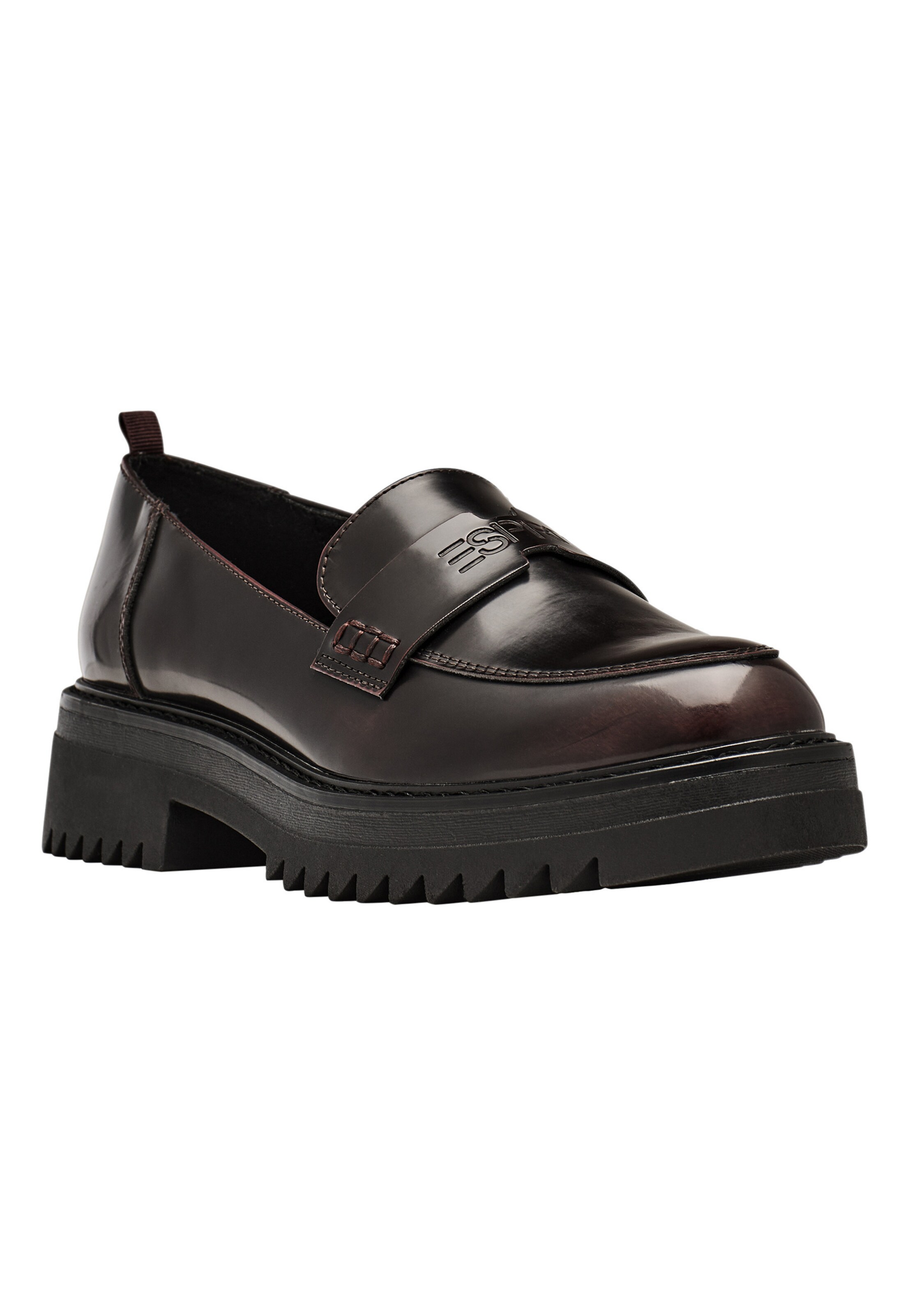 Esprit Shoes Slip-ons 'Margaret' in Red: front