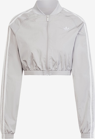 Veste mi-saison 'Adicolor Teamgeist' ADIDAS ORIGINALS en gris : devant