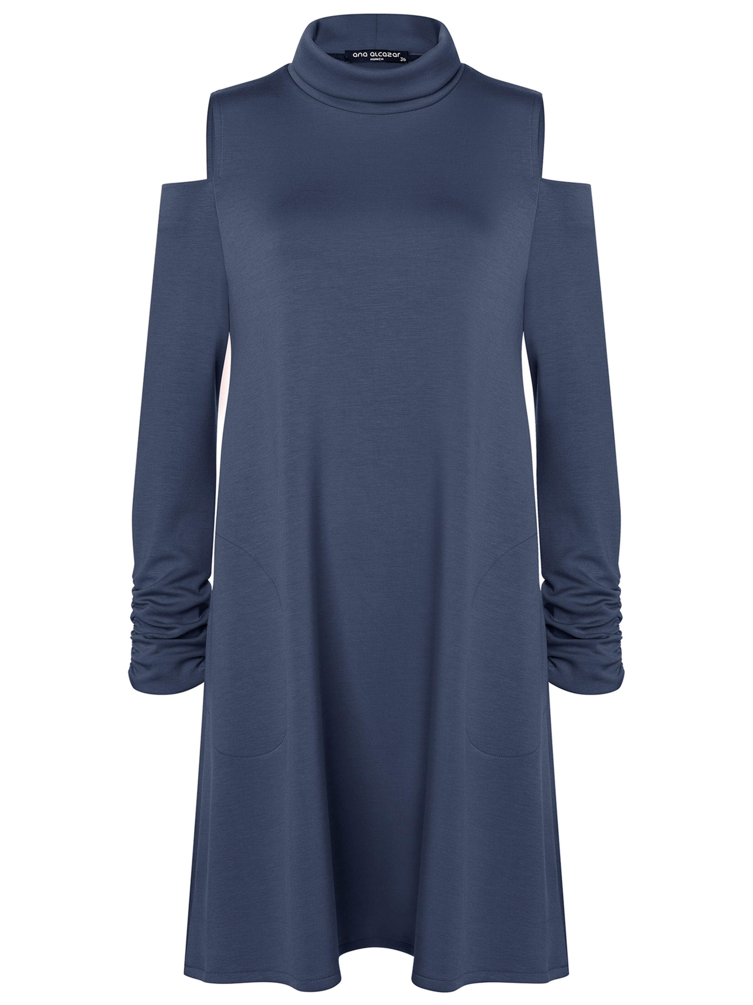 Ana Alcazar Kleid ' Sebaja ' in Blau: Vorderseite