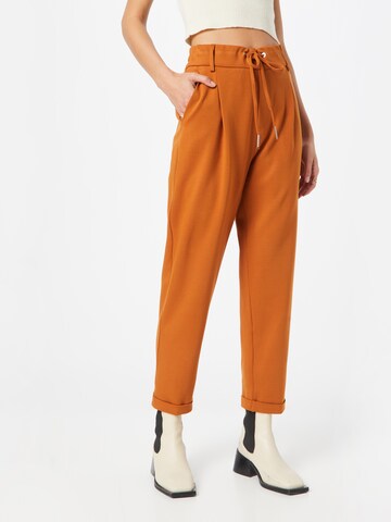 Loosefit Pantaloni con piega frontale di UNITED COLORS OF BENETTON in marrone: frontale