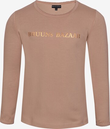 Bruuns Bazaar Kids Shirt 'Marie Louise' in Beige: voorkant