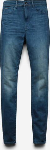 Skinny Jean G-Star RAW en bleu : devant