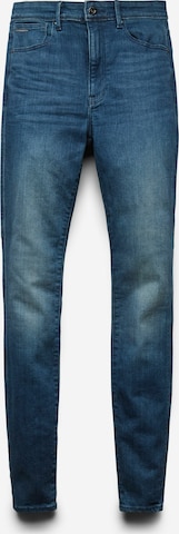 G-Star RAW Skinny Jeans in Blauw: voorkant