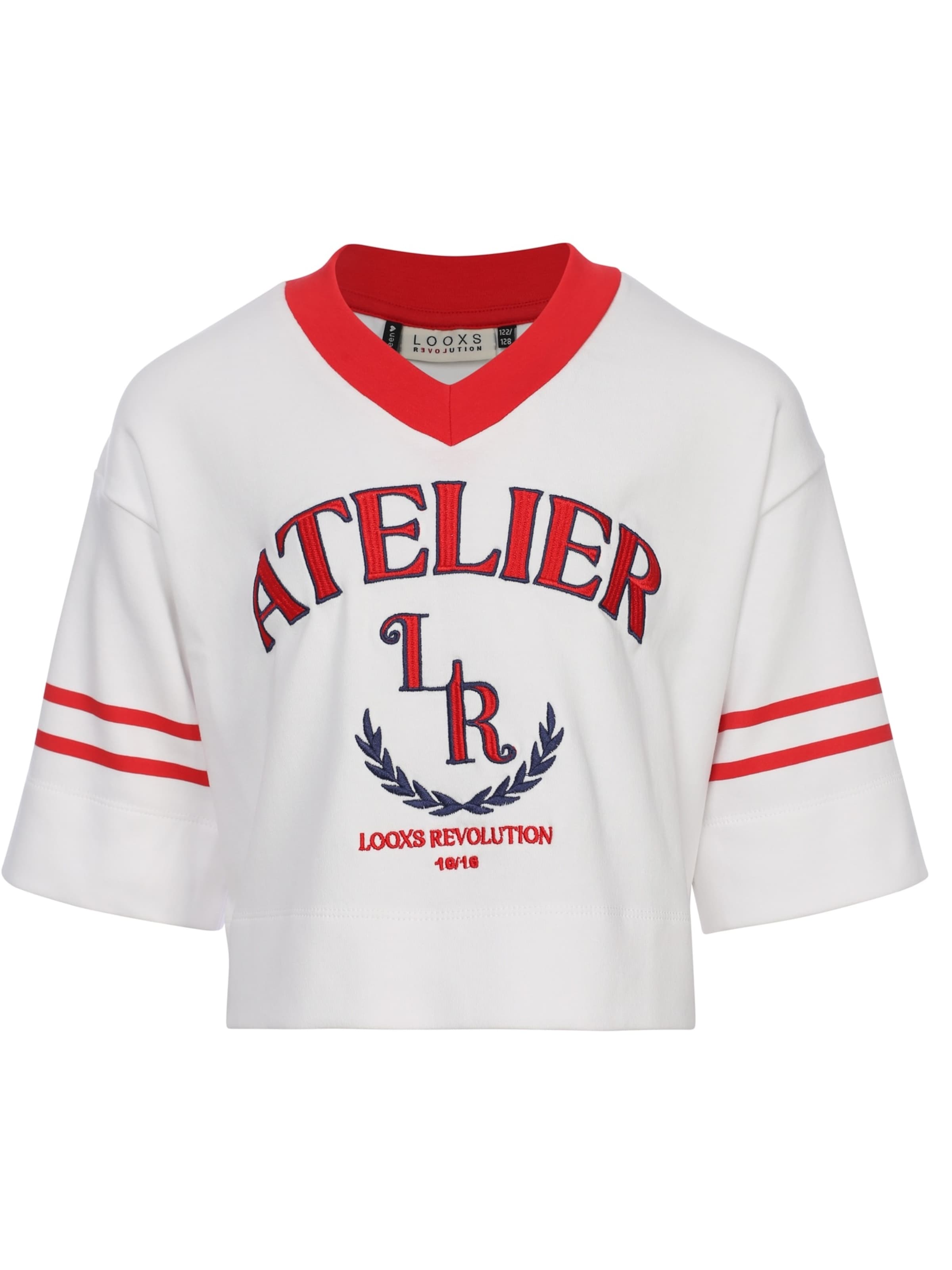 Looxs Revolution Shirt in White: front