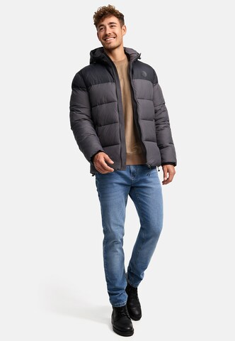 INDICODE JEANS Winter jacket 'Biviano' in Grey