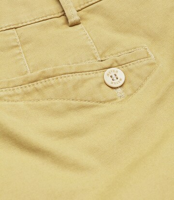 Meyer Hosen Regular Chino Pants 'Dublin' in Yellow