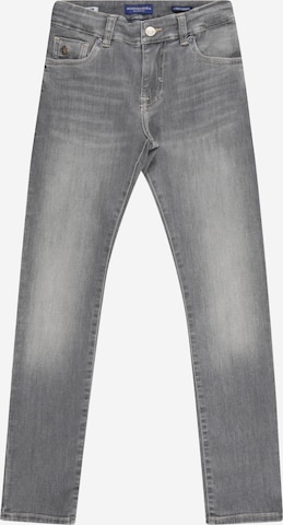 SCOTCH & SODA Regular Jeans 'Seasonal Essentials Strummer slim fit je' in Grey: front
