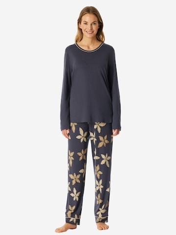 SCHIESSER Pyjama 'Comfort Nightwear' in Grau