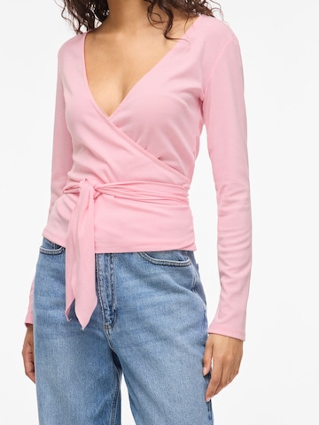 VILA Shirt 'VIGina' in Roze