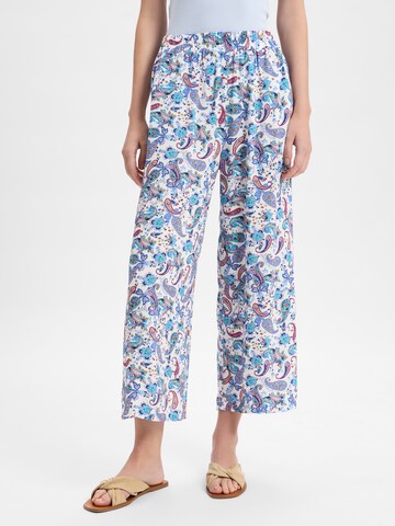 Marie Lund Wide leg Pants in Purple: front