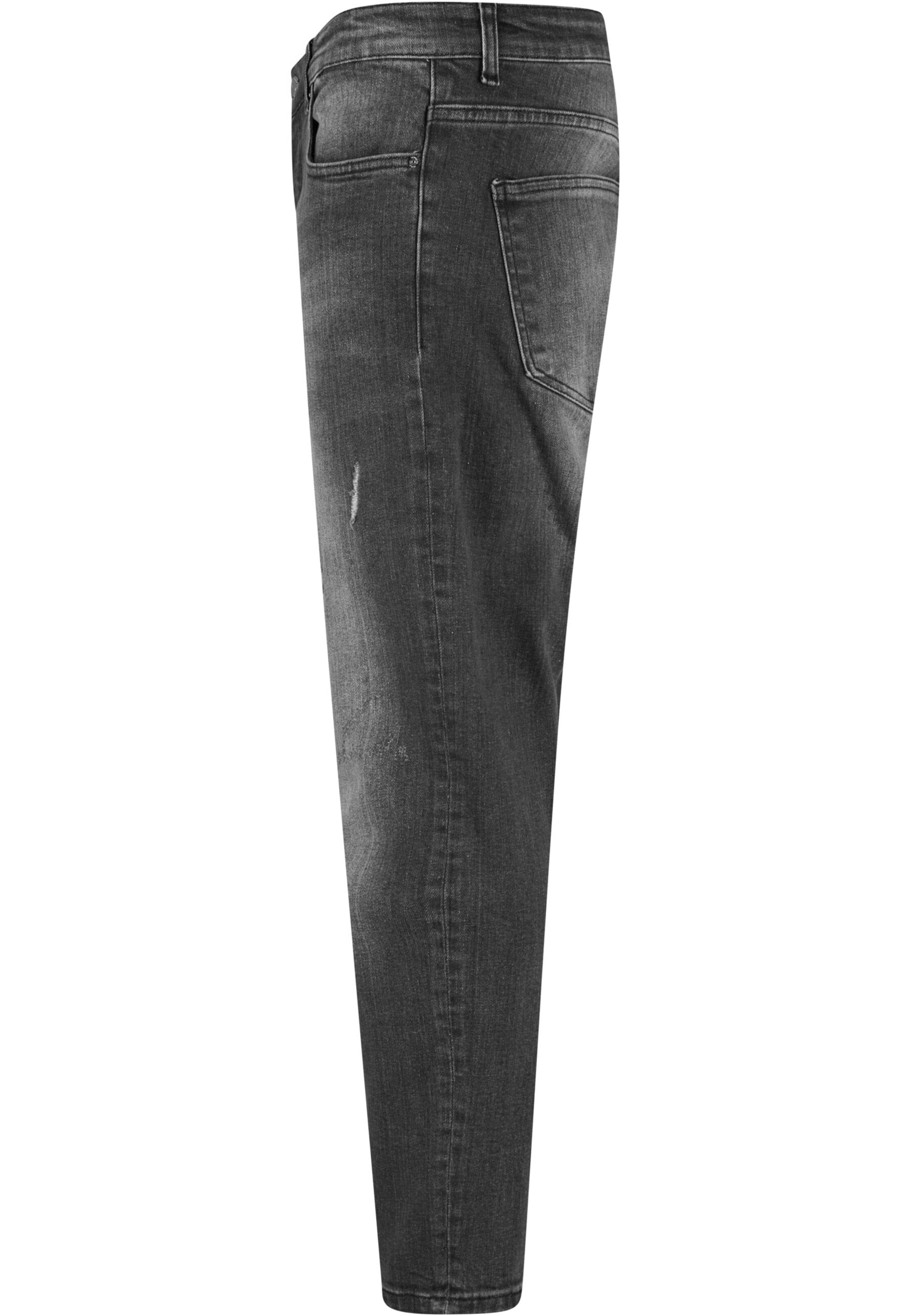 Tapered Jeans di 2Y Premium in grigio