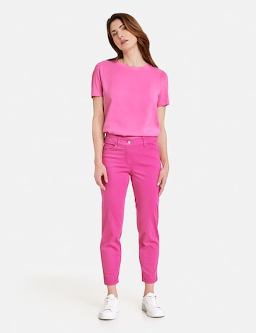 GERRY WEBER Normalny krój Jeansy w kolorze różowy