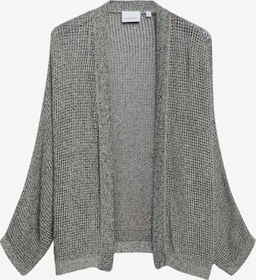 Cardigan COMMA en gris : devant