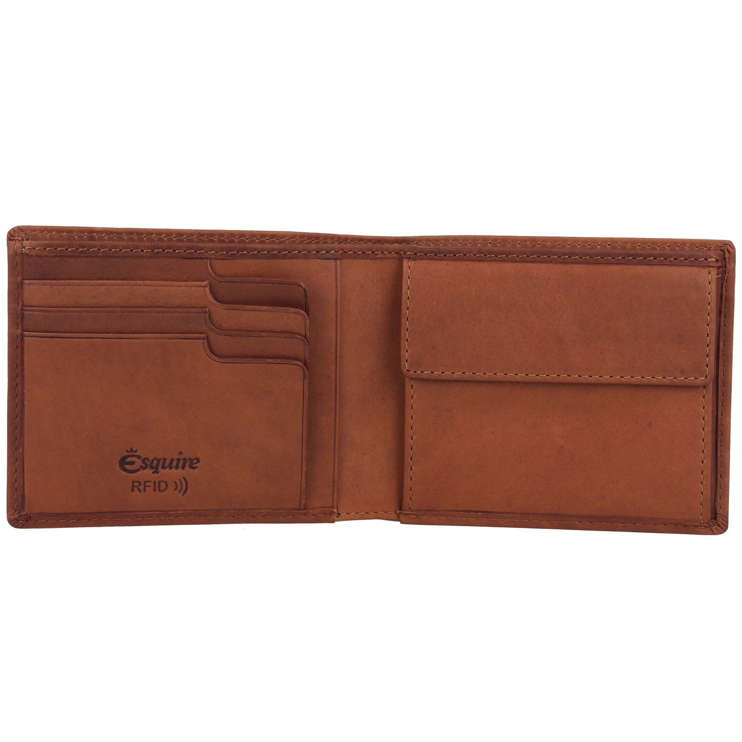 Esquire Wallet 'Dallas' in Brown