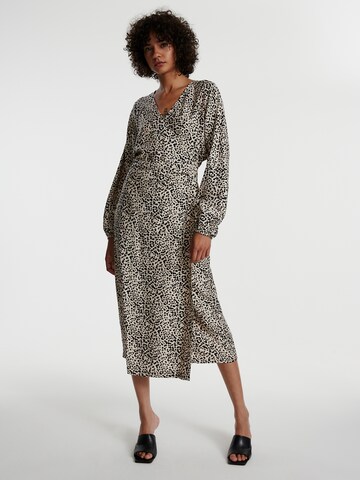EDITED Dress 'Grete' in Brown