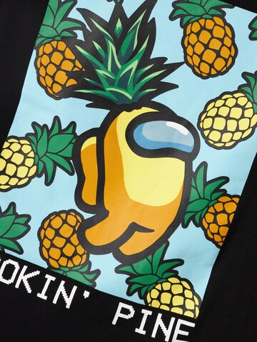 NAME IT Shirt 'Among Us' in Zwart