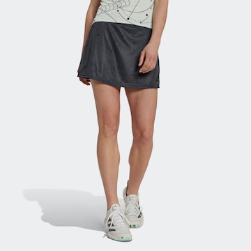 ADIDAS SPORTSWEAR Sportovní sukně 'Club Graphic' – šedá: přední strana