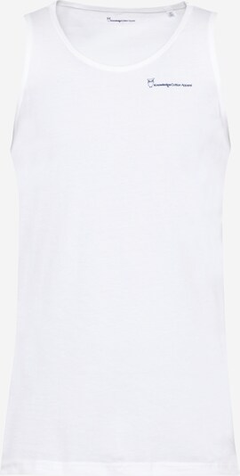 fekete / fehér KnowledgeCotton Apparel Póló 'PALM', Termék nézet