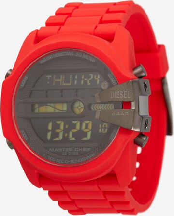 DIESEL Digital Watch in Red: front