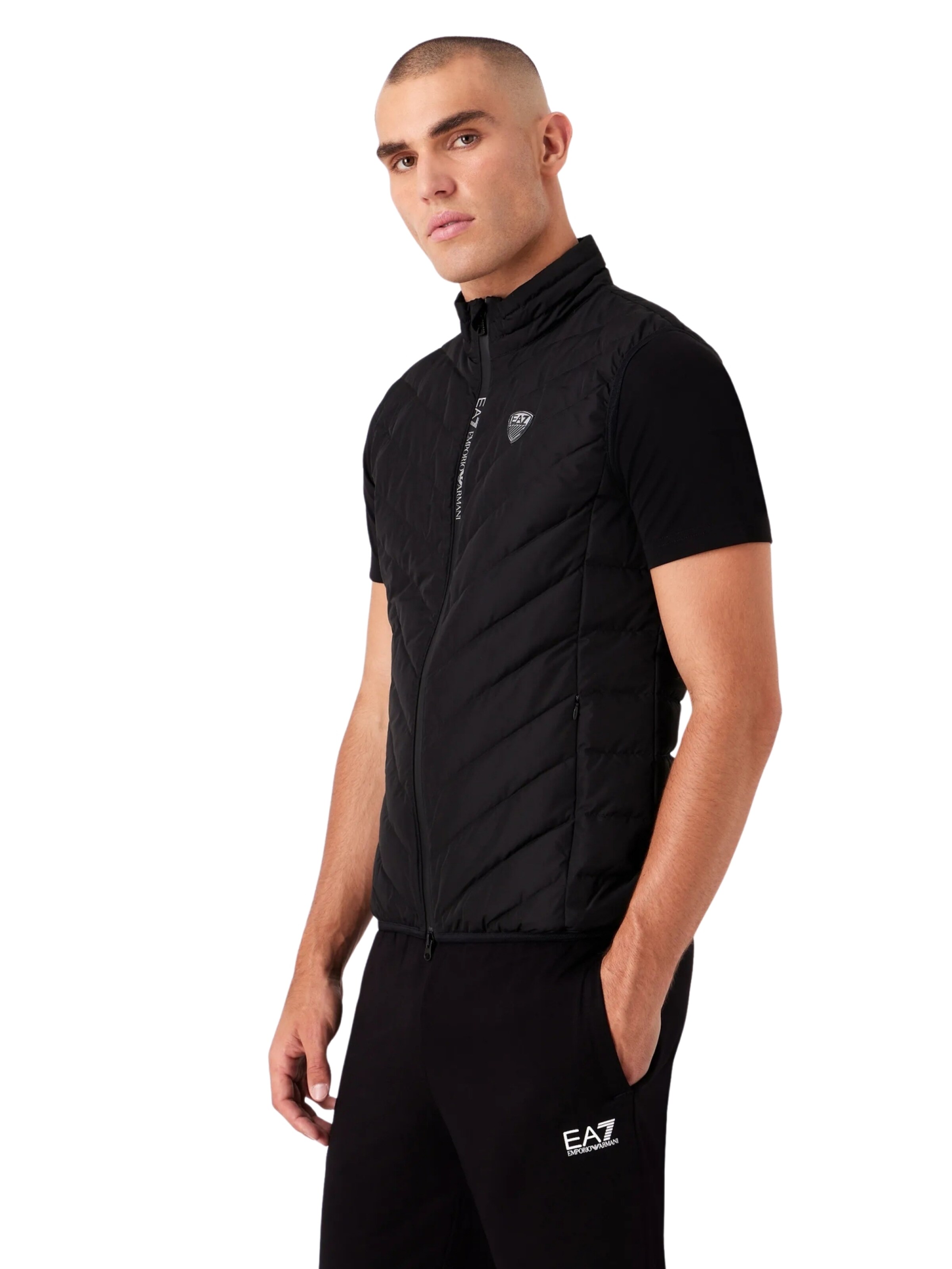 EA7 Emporio Armani Vest i sort
