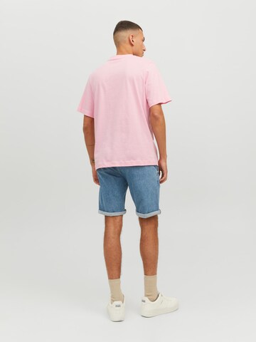 JACK & JONES T-Shirt 'TULUM' in Pink