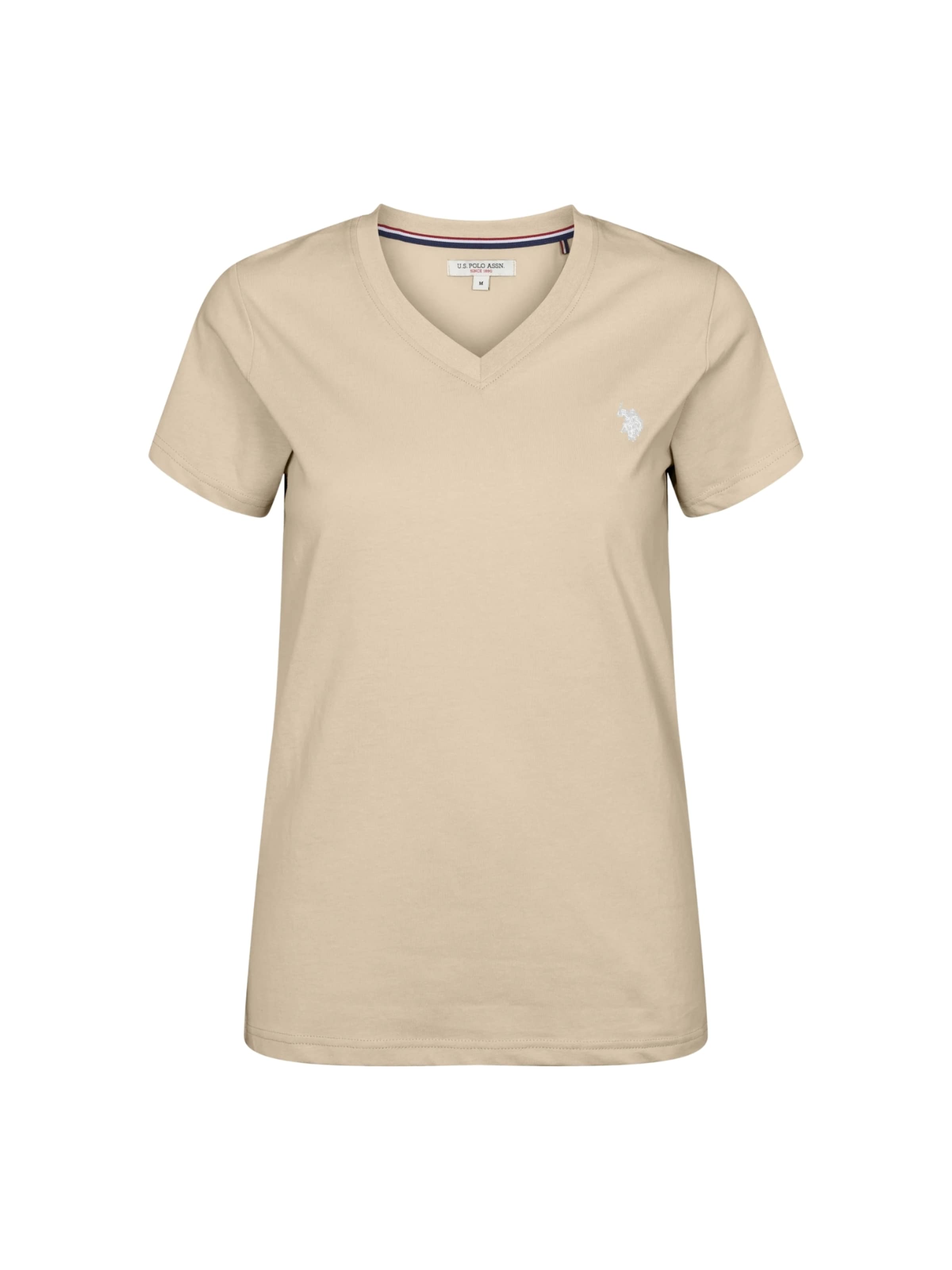 U.S. POLO ASSN. Top ' Assie V ' – bílá: přední strana