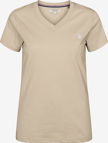 U.S. POLO ASSN. Top ' Assie V ' – bílá: přední strana