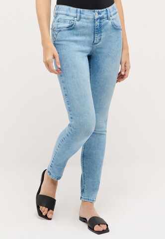 Angels Skinny Jeans in Blauw: voorkant