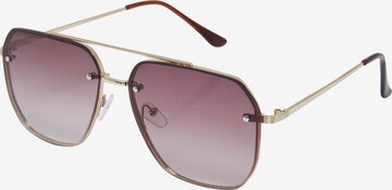 Urban Classics Sunglasses 'Timor' in Gold: front