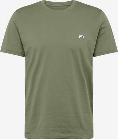 Lee T-Shirt in khaki / schwarz / weiß, Produktansicht