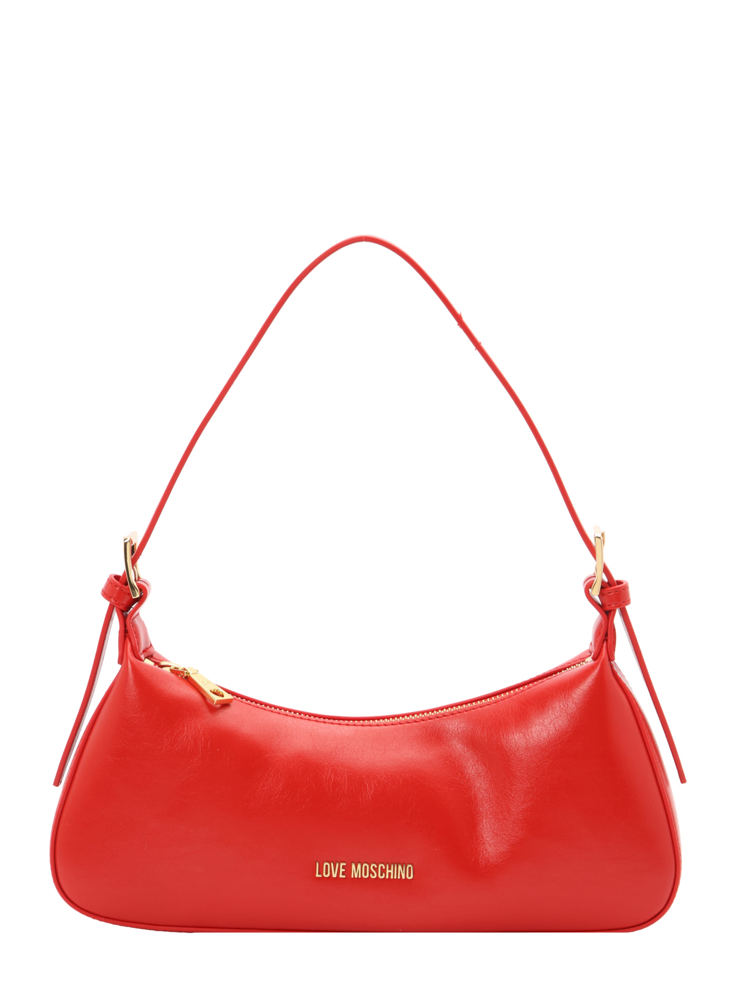 Borsa a spalla di Love Moschino in rosso: frontale
