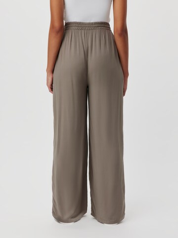 LeGer by Lena Gercke Wide leg Pants 'Saskia' in Brown