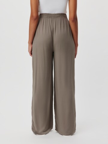 Wide Leg Pantalon 'Saskia' LeGer by Lena Gercke en marron