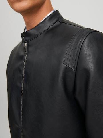 JACK & JONES Between-Season Jacket 'Rocky' in Black