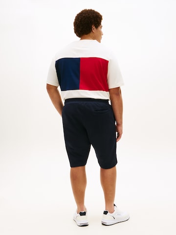Tommy Hilfiger Big & Tall - Loosefit Pantalón 'ESSENTIAL' en azul