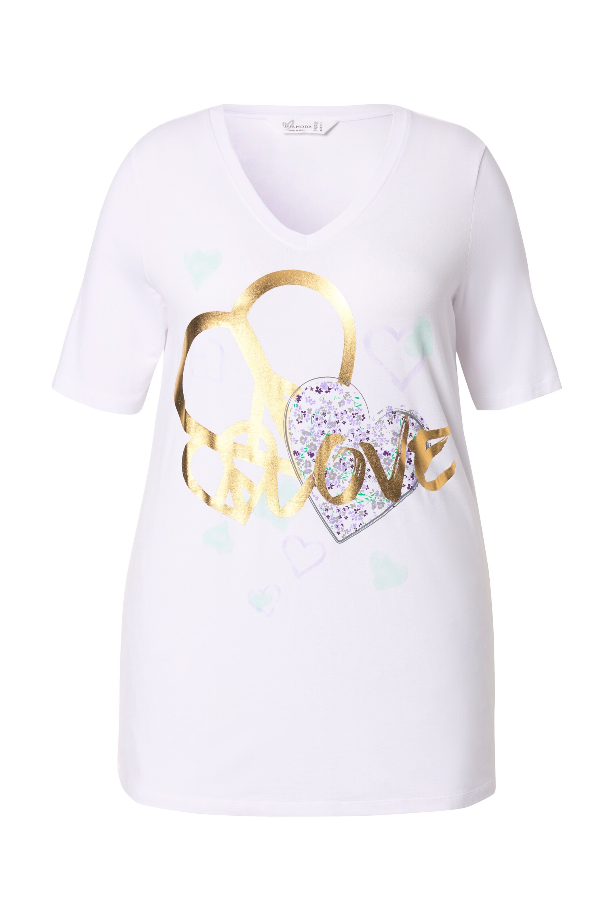 MIAMODA T-Shirt in Weiß: Vorderseite