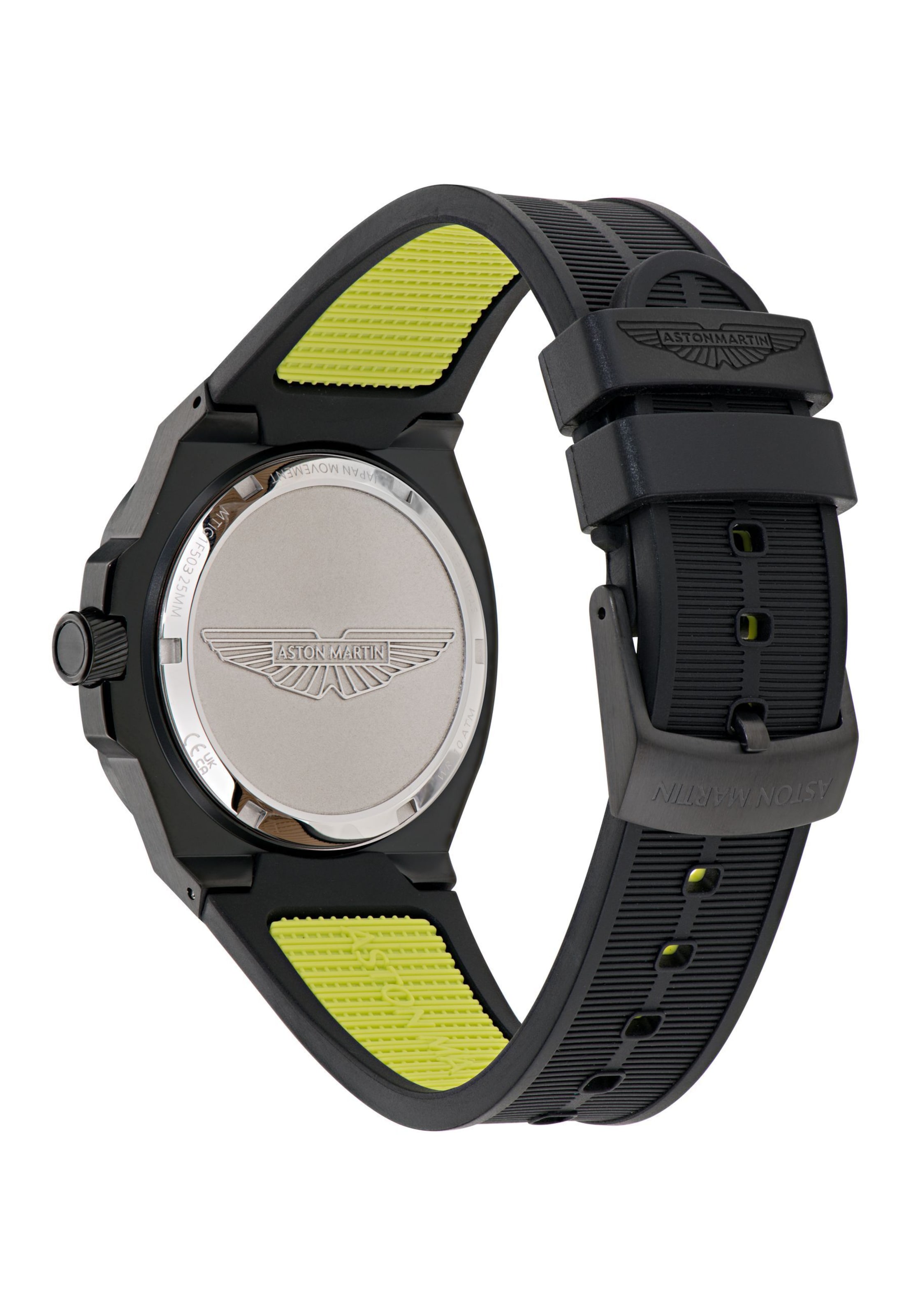 Aston Martin Analog Watch ' GPQ ' in Black