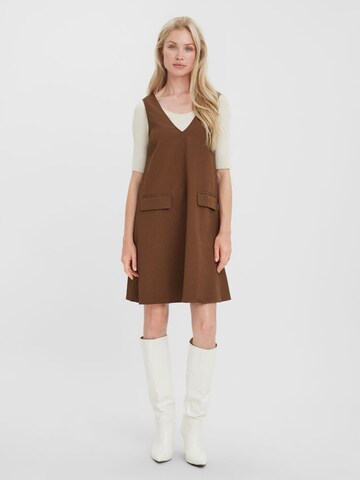 VERO MODA Kleid in Beige