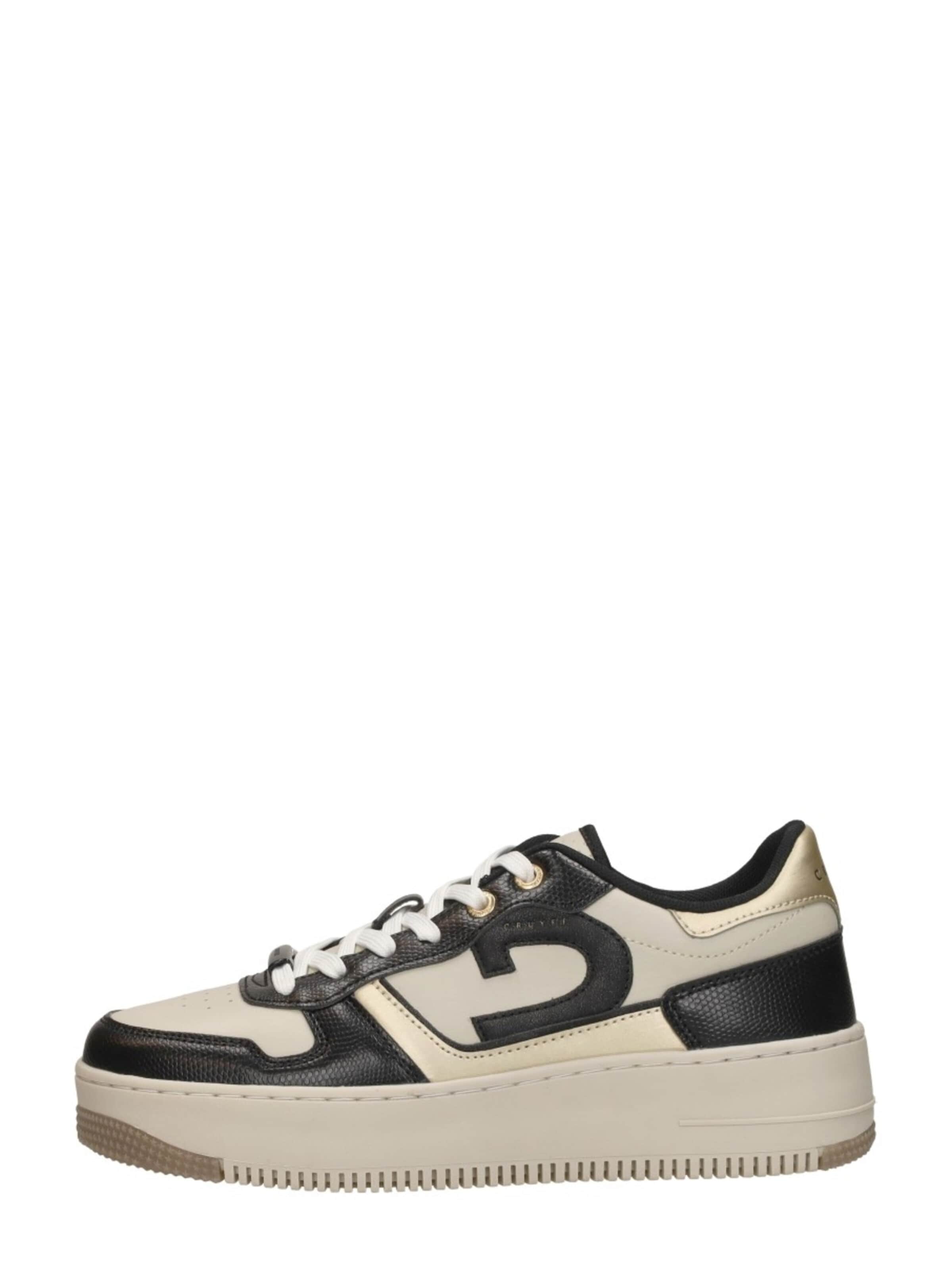 Cruyff Platform trainers 'Campo Low Lux' in Black: front