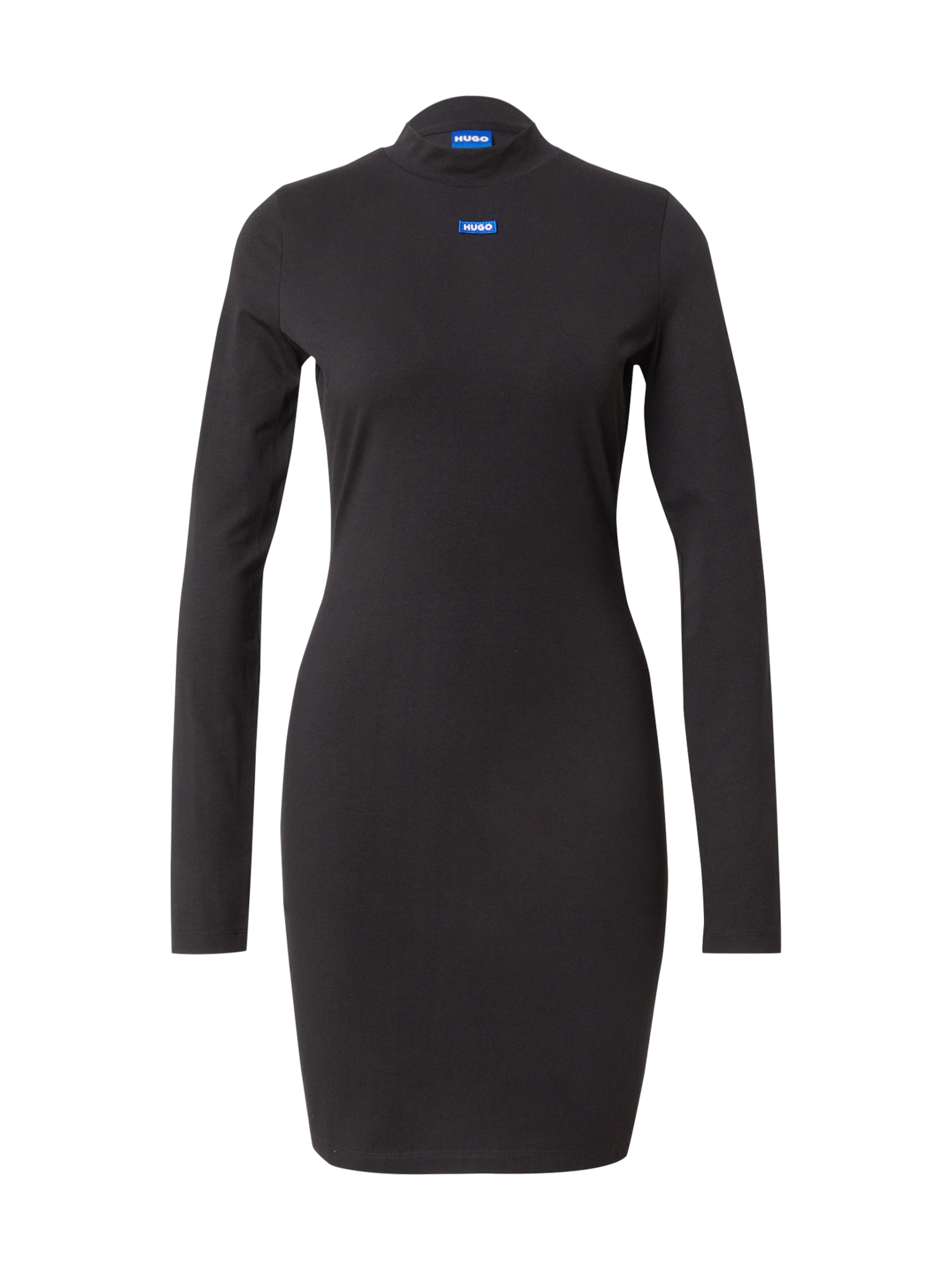 HUGO Jurk &#x27;Nilla_B&#x27; in Zwart: voorkant