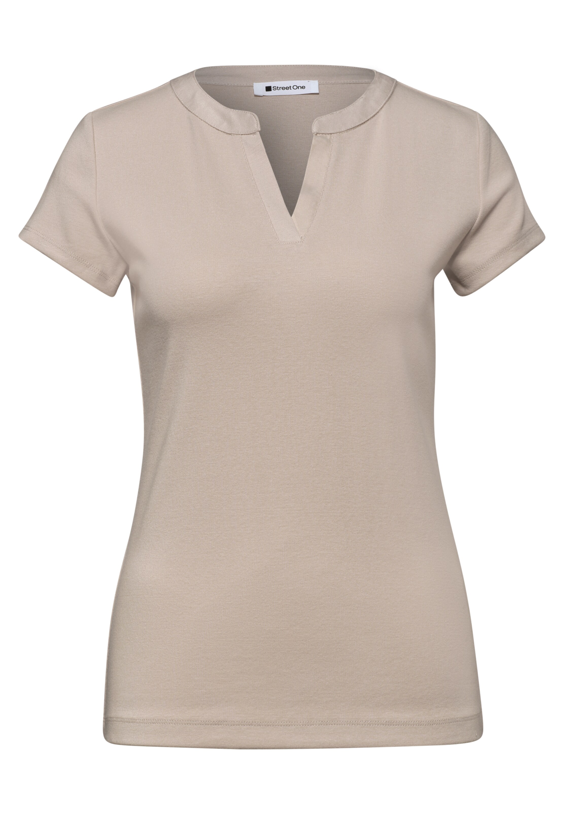 STREET ONE Shirt in Beige: front