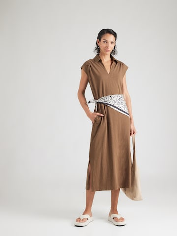 Robe s.Oliver en marron : devant