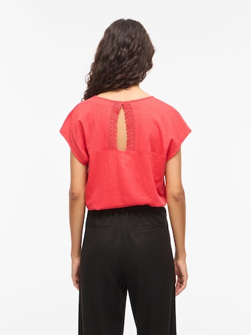 VILA Shirt 'VISyma' in Rood