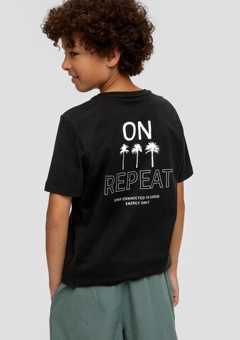 T-Shirt s.Oliver en noir