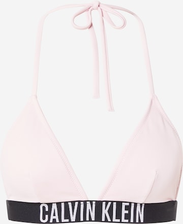 Calvin Klein Swimwear Треугольник Верх бикини 'Intense Power' в Ярко-розовый: спереди