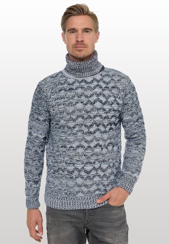 Rusty Neal Sweater in Blue: front