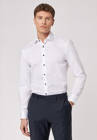 ROY ROBSON Regular fit Zakelijk overhemd in Wit: voorkant