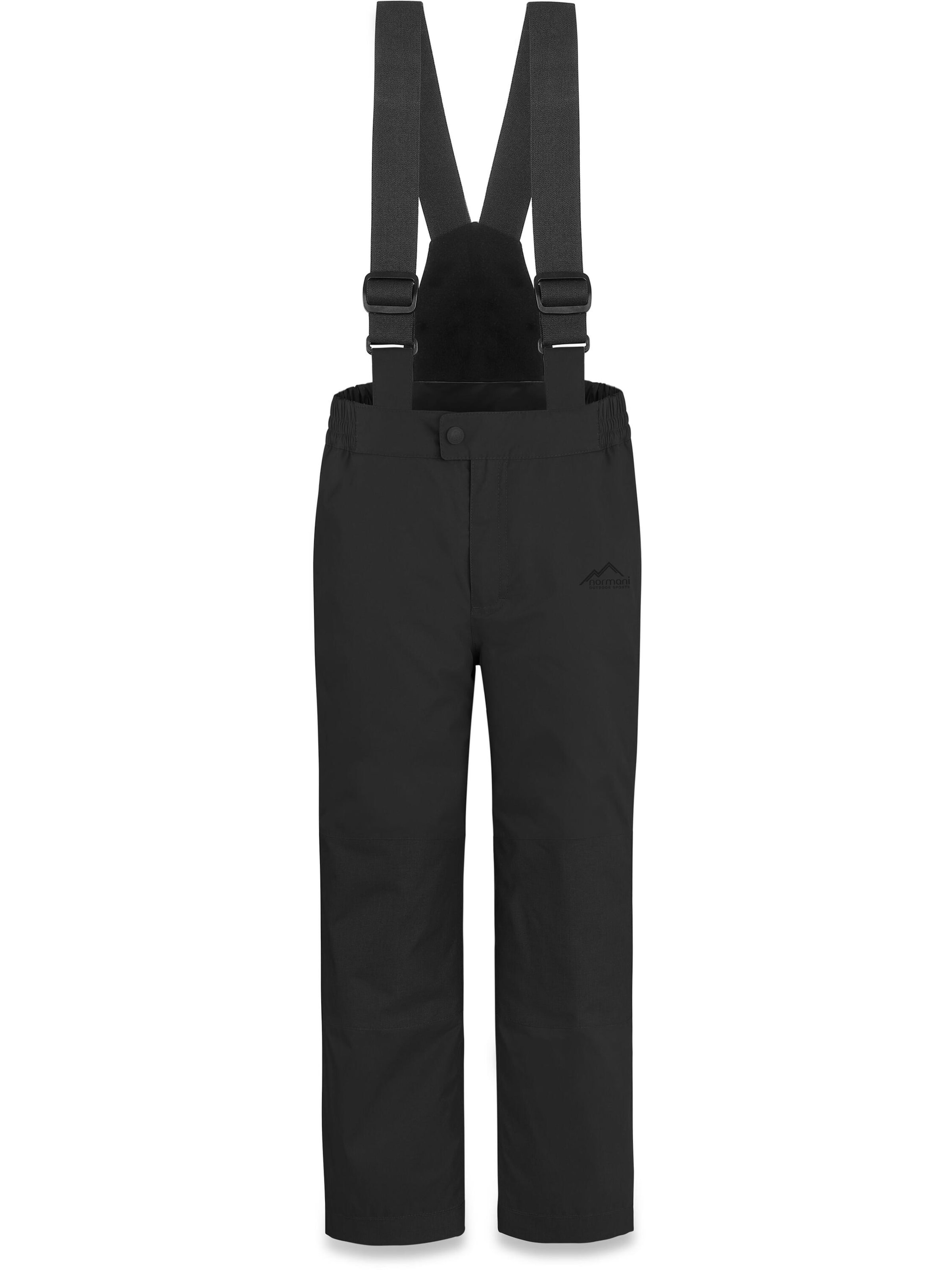 normani Regular Funktionshose 'Salcha' in Schwarz: Vorderseite