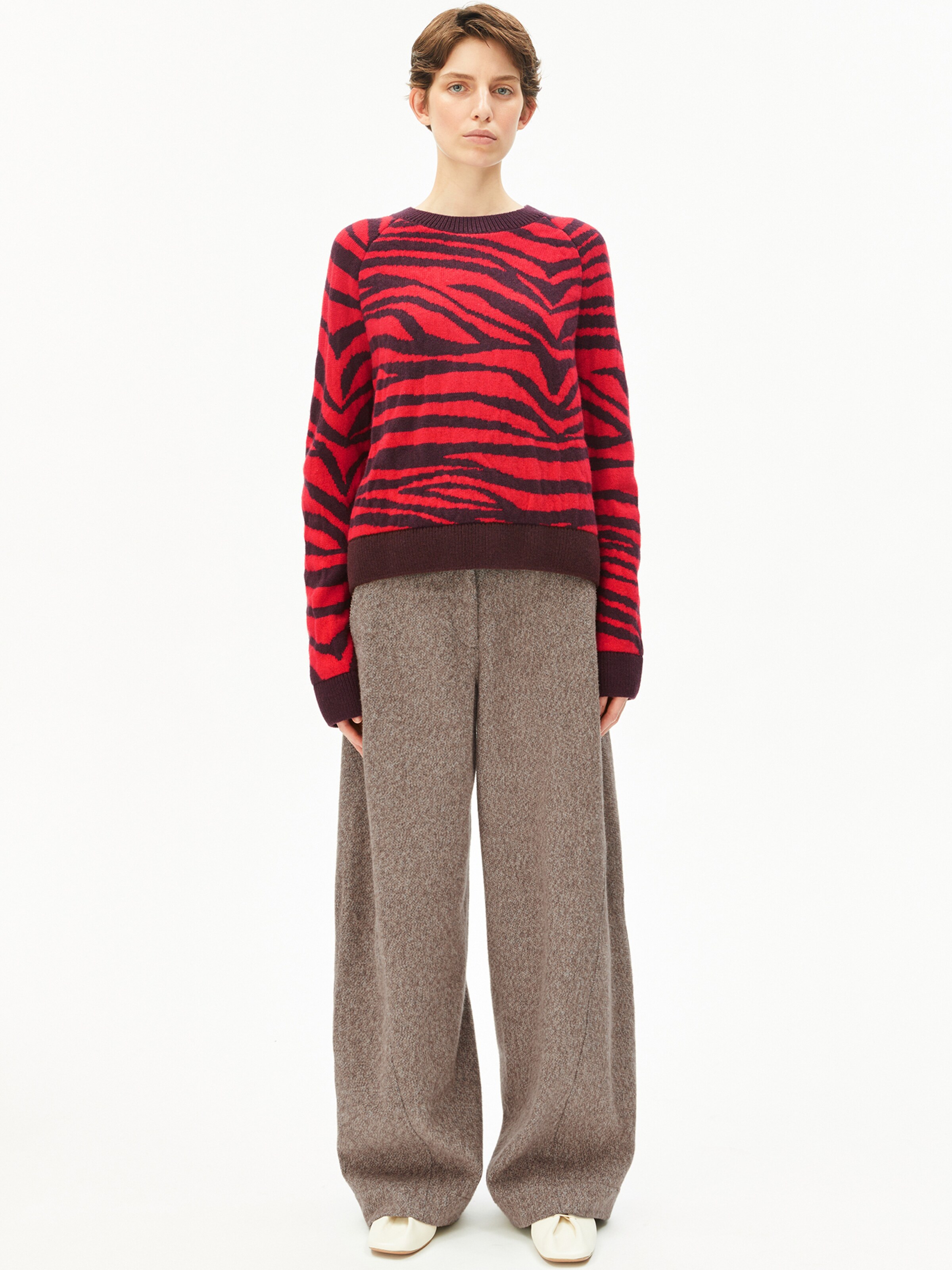 Pull-over ARMEDANGELS en mélange de couleurs : devant