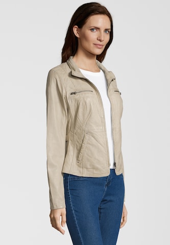 7ELEVEN Lederjacke COSIMA in Beige